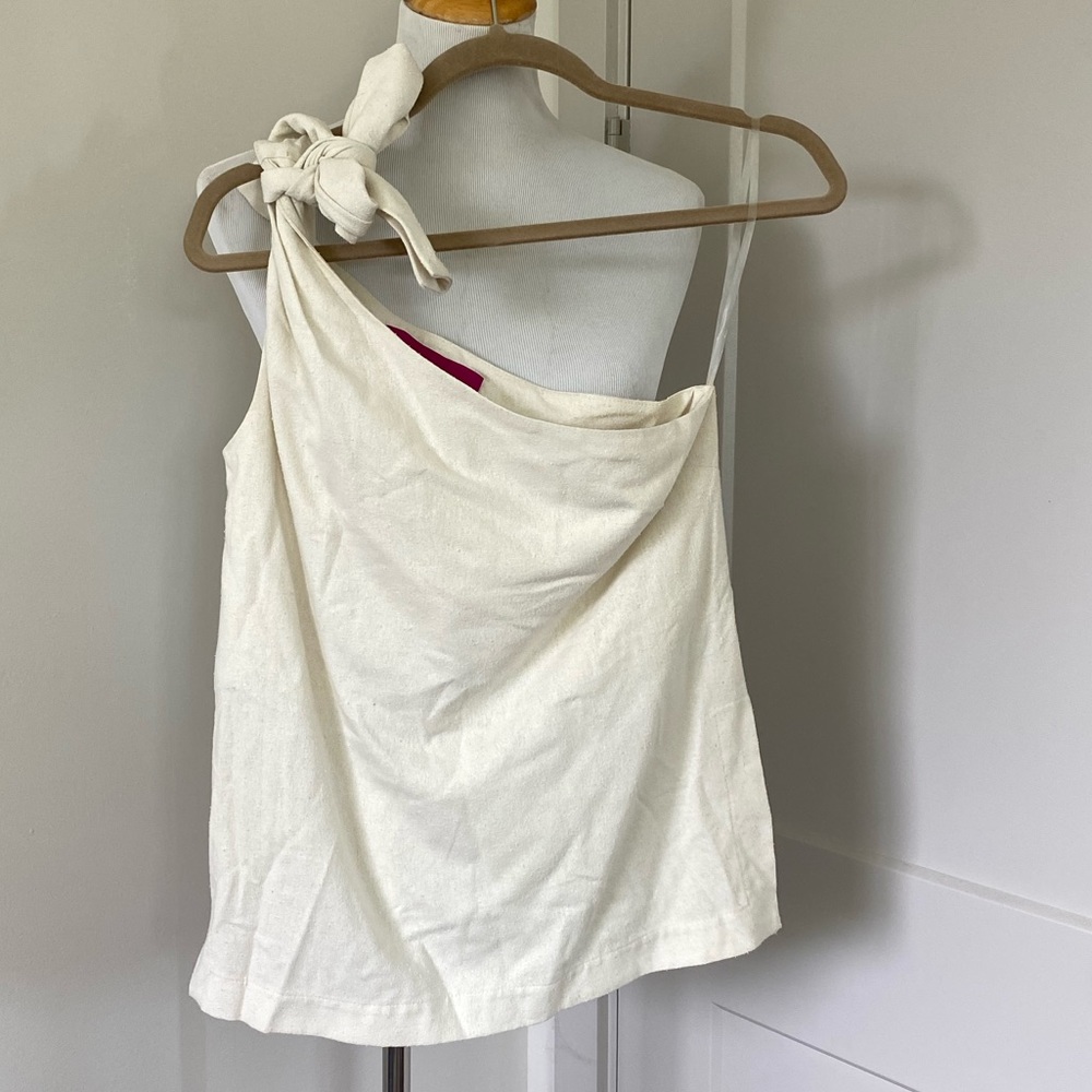 Heidi Merrick one shoulder top